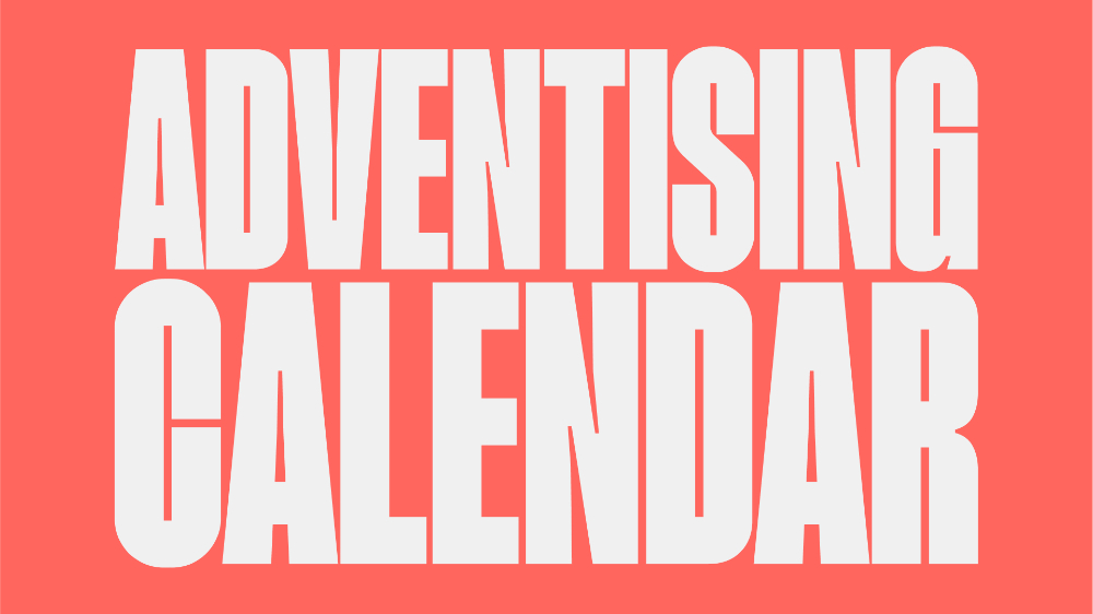 ADVENTISING CALENDAR - 2