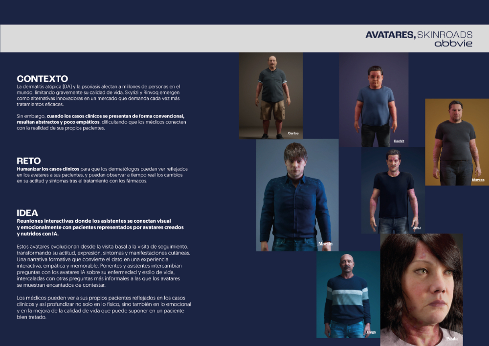 Avatares Skinroads: Cómo humanizar un caso clínico - 2