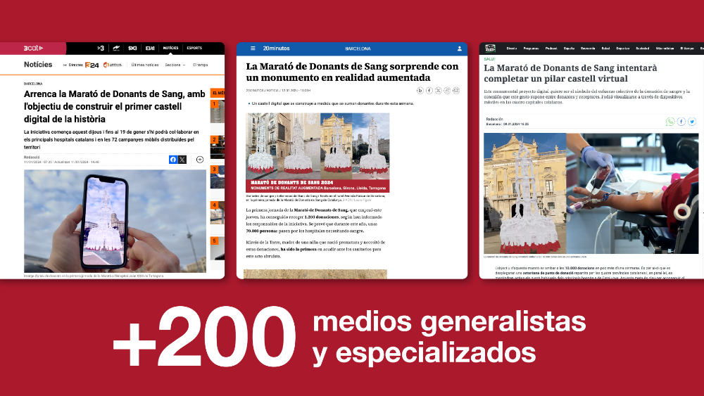 "Castell" de realidad aumentada Maratón de BST - 8