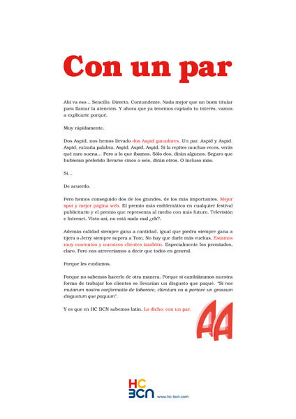 Con un par - 1