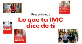 Lo que tu IMC dice de ti