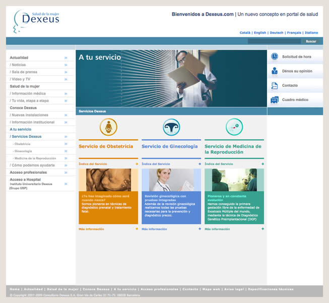 Web Dexeus.com - 1