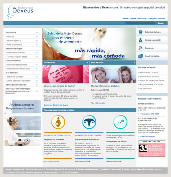 Web Dexeus.com - 2