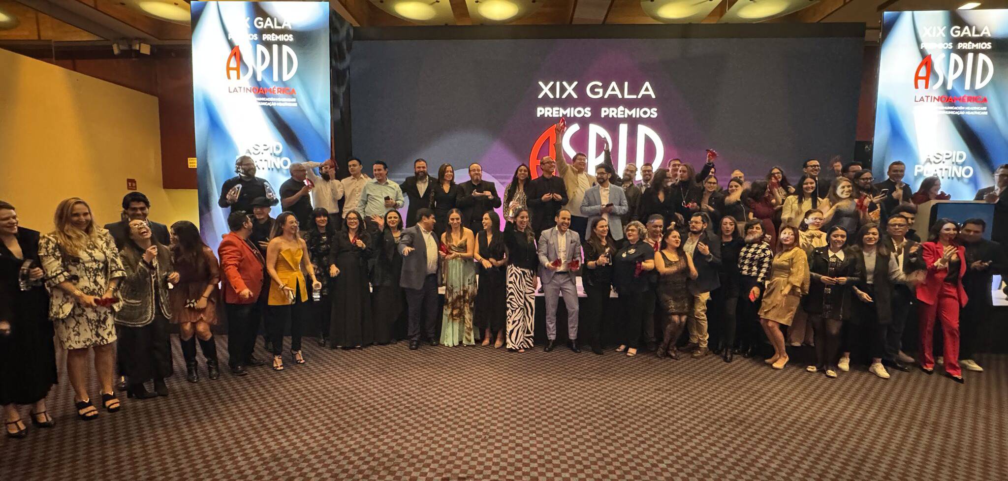 Foto de familia de los ganadores