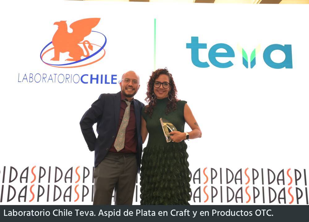 Laboratorio Chile Teva. Aspid de Plata en Craft y en Productos OTC.