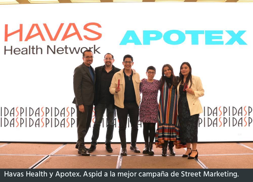 Havas Health y Apotex. Aspid a la mejor campaña de Street Marketing.