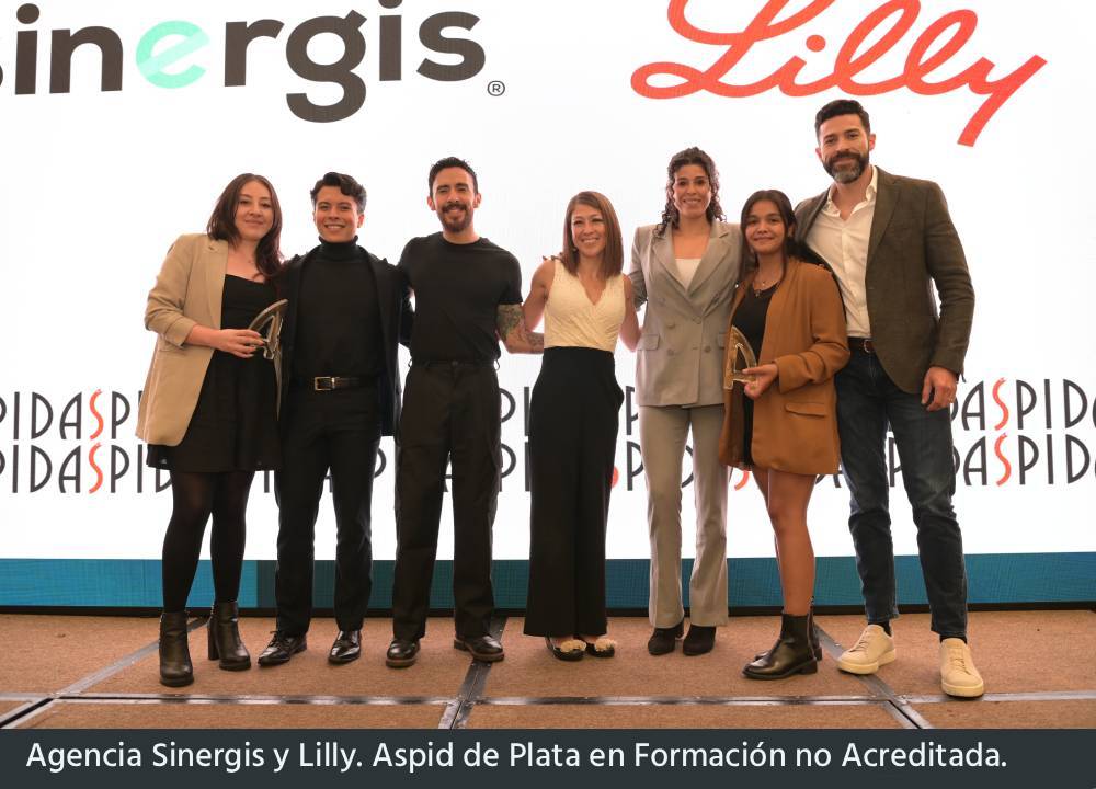 Agencia Sinergis y Lilly. Aspid de Plata en Formación no Acreditada.