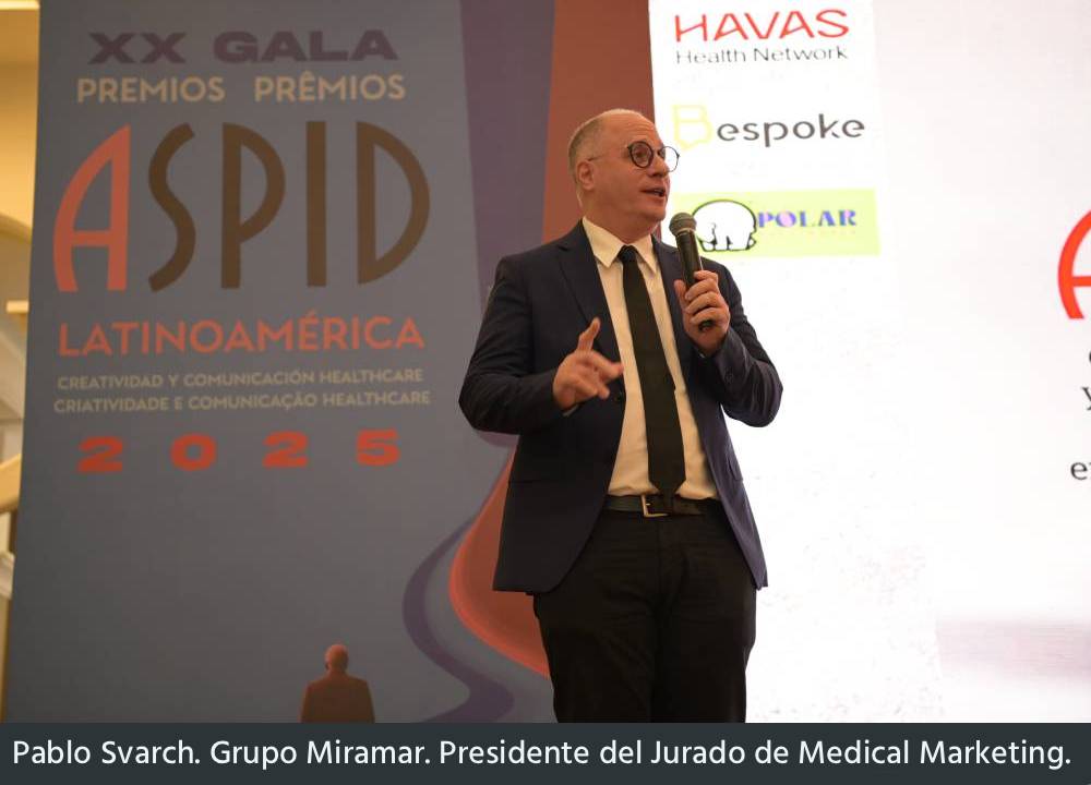 Pablo Svarch. Grupo Miramar. Presidente del Jurado de Medical Marketing.