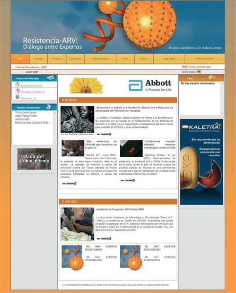Página Web Resistencia-ARV - 2