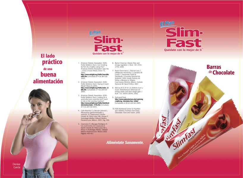 Correo directo Nuevas barras Slim Fast - 1