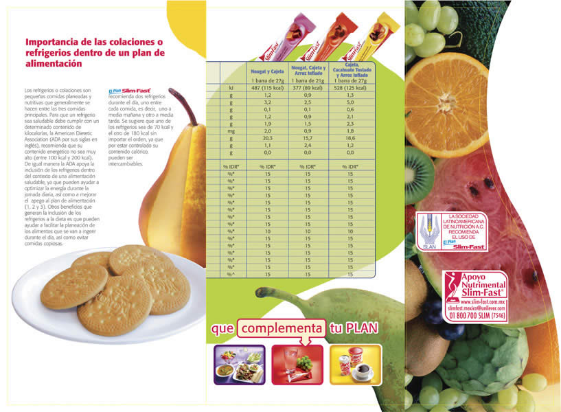 Correo directo Nuevas barras Slim Fast - 2