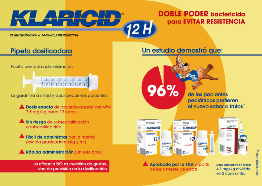 Klaricid 12H Pediatría - 6