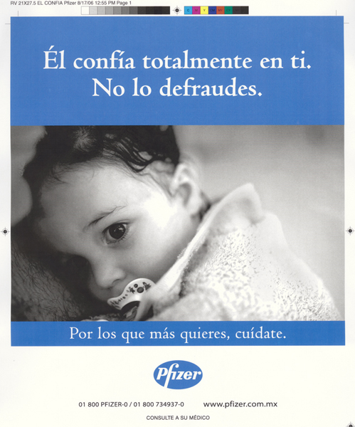 Campaña impresa Pfizer corporativa - 3