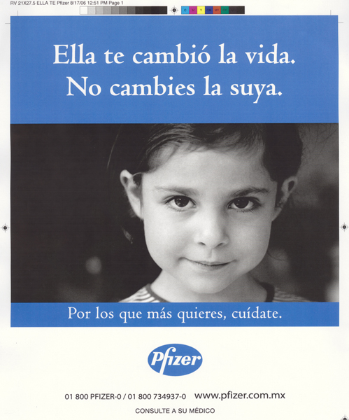 Campaña impresa Pfizer corporativa - 4