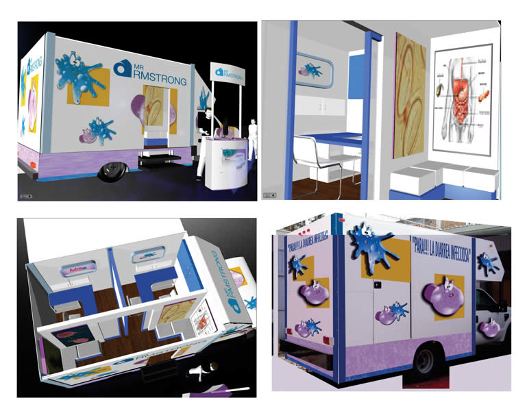 Camioneta-Consultorio Móvil Eskapar - 1