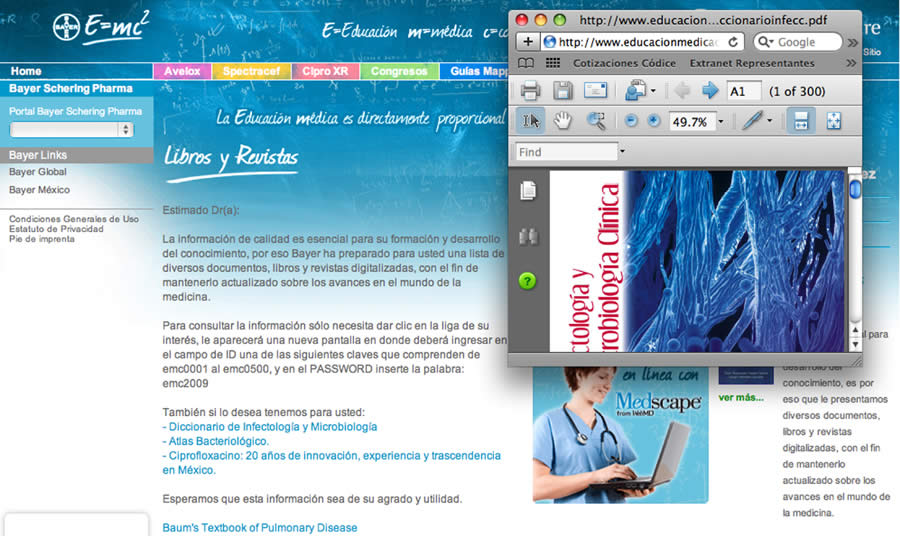 Sitio web Educación Médica Continua - 6