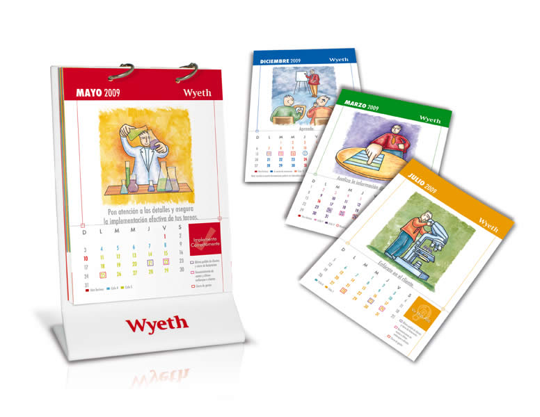 Calendario Wyeth - 1