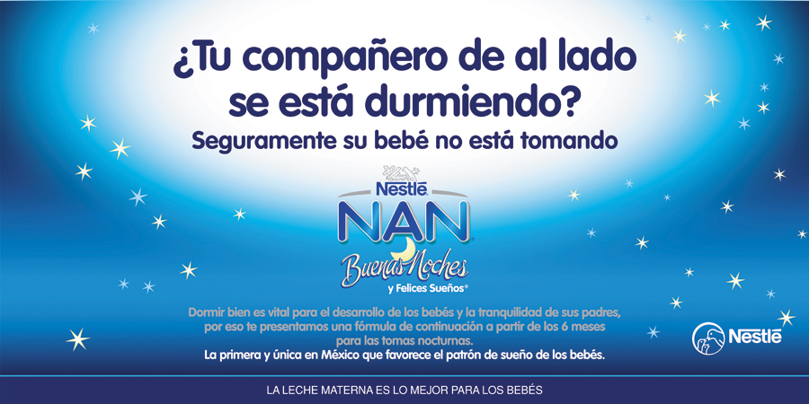 Si su bebé no toma NAN Buenas Noches - 4