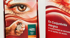 En conjuntivitis alérgica.