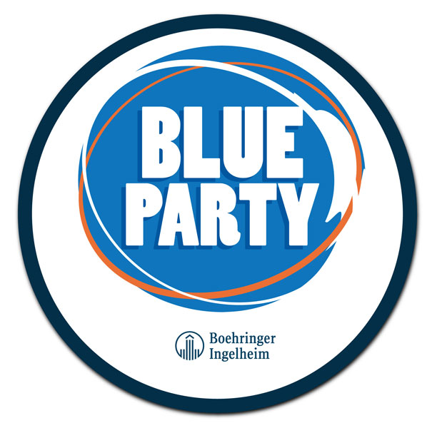 Logotipo Blue Party - 1