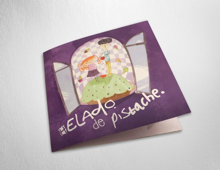 Helado de pistache - 1