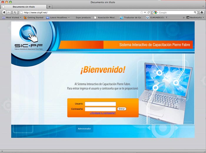 Sistema Interactivo de Capacitación - 3