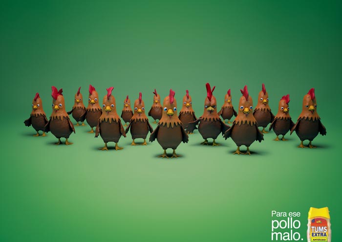 Carteleras Tums, Pollo, puerco y borrego - 2
