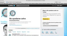 No me quiero quedar calvo