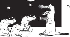Cocodrilos llorones