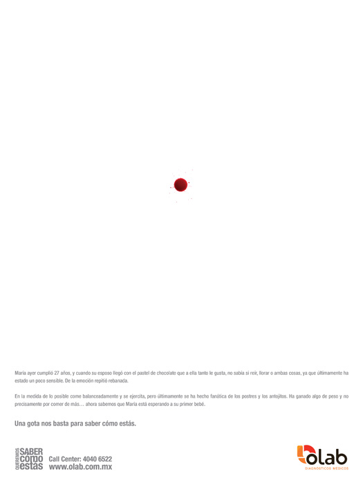 Anuncio Gota de Sangre - 2