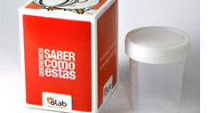 Caja para Vaso Muestra de Laboratorio