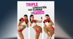 Tridesac Triple acción que elimina la infección