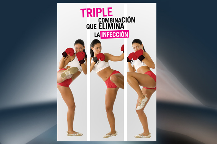 Tridesac Triple acción que elimina la infección - 4