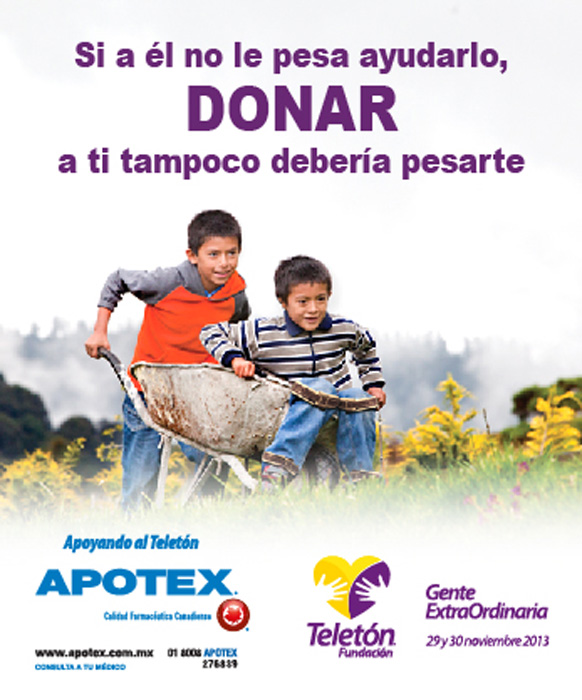 Apotex y Teletón 2013 - 2