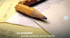 La ansiedad puede quebrar al más fuerte
