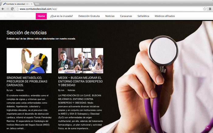 Web Combate Obesidad - 3