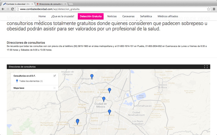 Web Combate Obesidad - 4