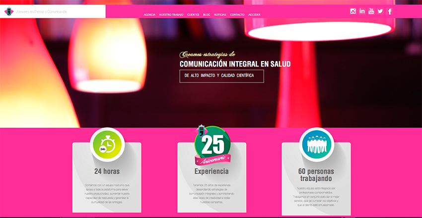 Página web APC - 2