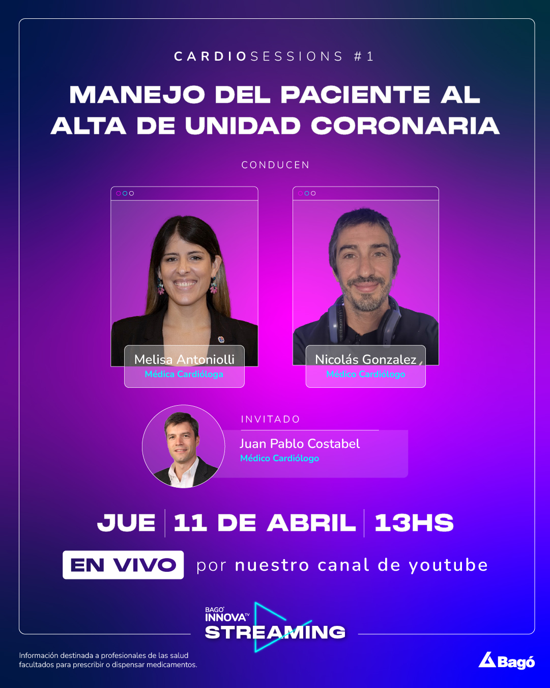 Bagó Streaming / Cardio Sessions - 2