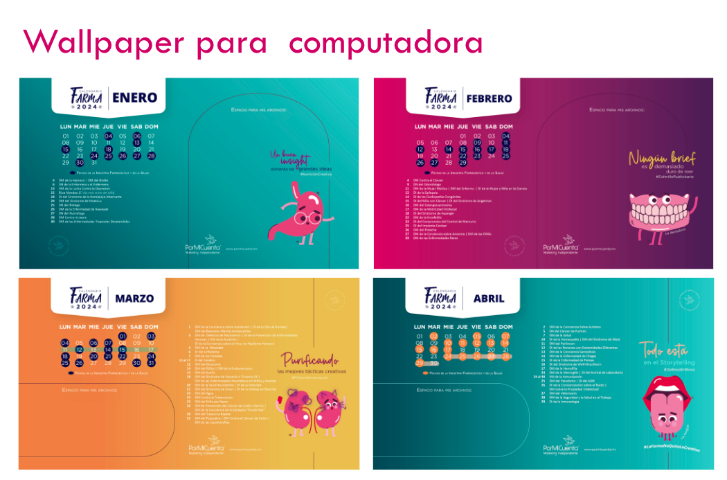 Calendario Farma 2024 Insights de Anatomía - 3